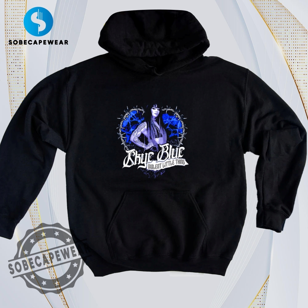 Make Way for the Print Takeover – T-Shirts Edition 23 Professional Wrestler Skye Blue Shirt Hoodie Sweatshirt Vintage
