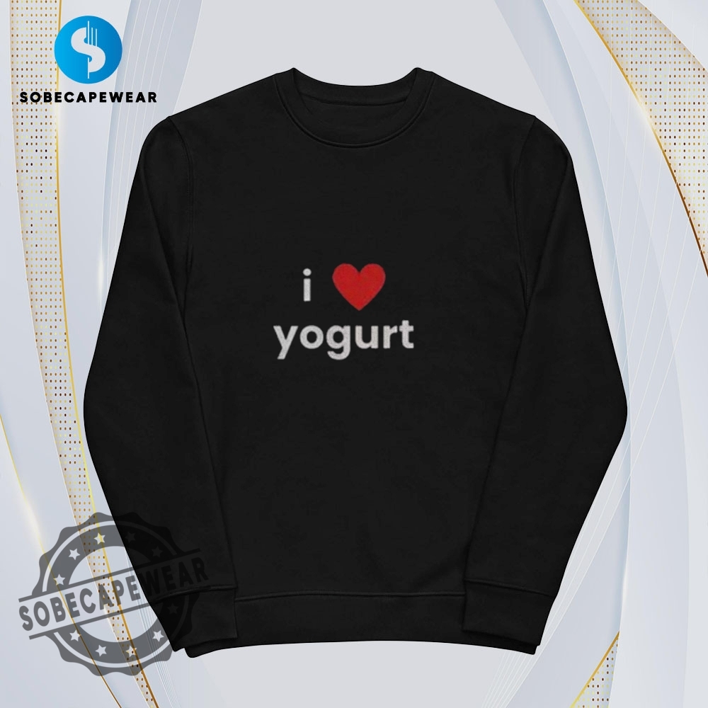 I Love Yogurt Retro Shirt Hoodie Sweatshirt Sweater 5 I love yogurt Retro Shirt Hoodie Sweatshirt Sweater