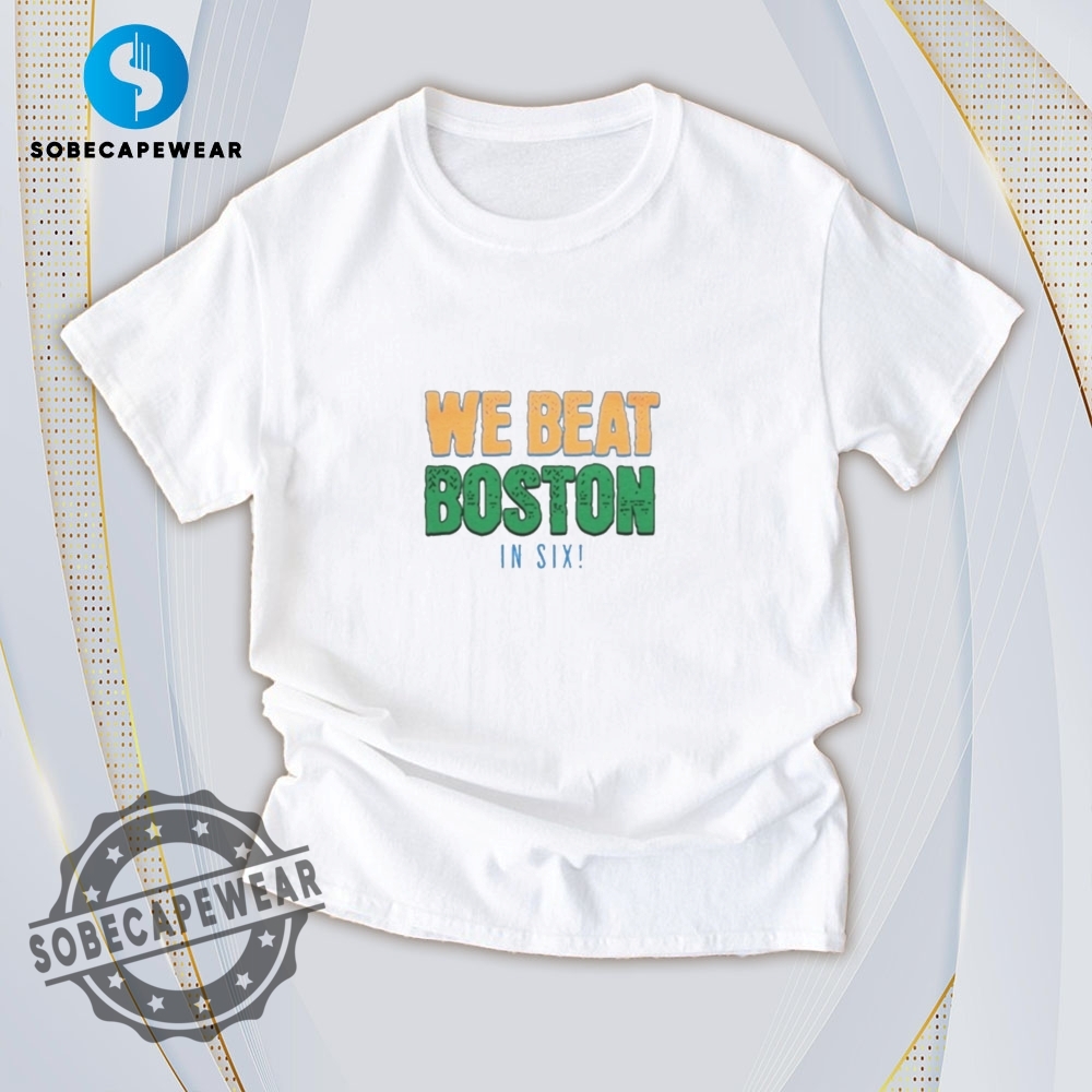 Your Favorite Prints, Now on the Coolest T-Shirts 23 We Beat Boston In Six Retro Shirt Hoodie Sweatshirt Sweater