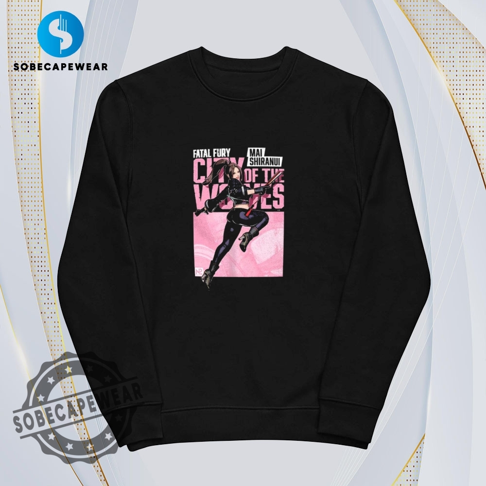 Fatal Fury Mai Shiranui City Of The Wolves Retro Shirt Hoodie Sweatshirt Sweater 5 Fatal Fury Mai Shiranui City Of The Wolves Retro Shirt Hoodie Sweatshirt Sweater