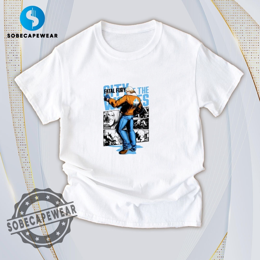 Your Favorite Prints, Now on the Coolest T-Shirts 25 Fatal Fury City Of The Wolves Retro Shirt Hoodie Sweatshirt Sweater