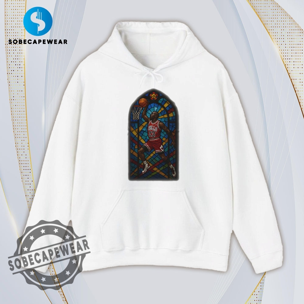 Michael Jordan Stained Glass Retro Shirt Hoodie Sweatshirt Sweater 4 Michael Jordan Stained glass Retro Shirt Hoodie Sweatshirt Sweater