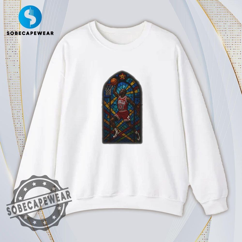 Michael Jordan Stained Glass Retro Shirt Hoodie Sweatshirt Sweater 5 Michael Jordan Stained glass Retro Shirt Hoodie Sweatshirt Sweater