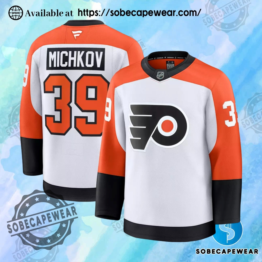 Unpacking the Latest Jersey Collections 15 Nhl Mens Philadelphia Flyers Matvei Michkov No39 White Authentic Jersey