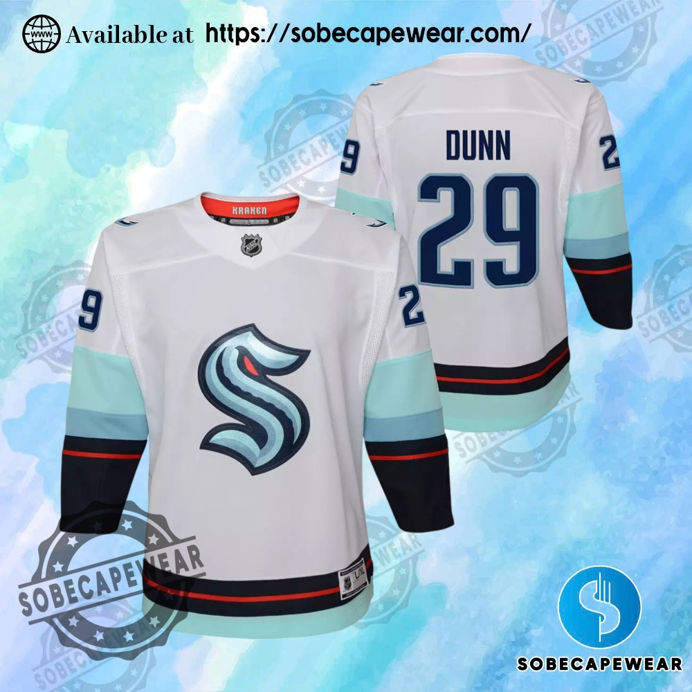Unpacking the Latest Jersey Collections 16 Nhl Seattle Kraken Vince Dunn No29 20242025 Away Authentic Jersey