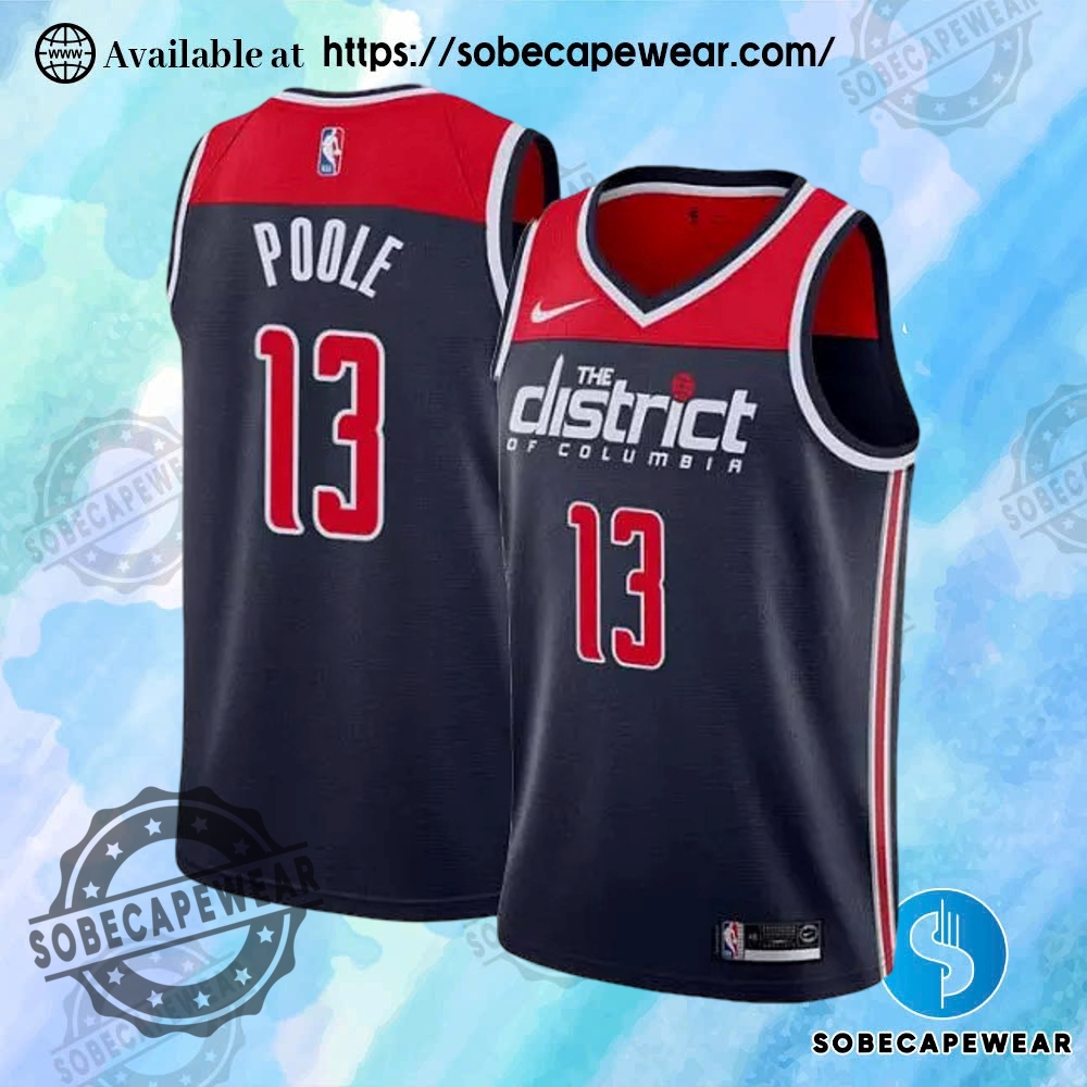 Unpacking the Latest Jersey Collections 17 Nike Washington Wizards Jordan Poole No13 Statement Jersey