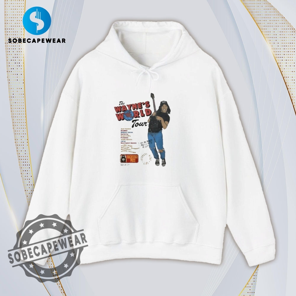 The Waynes World Tour 1991 Saturday Night Live Snl Scarlett Johansson Vintage Retro Shirt Sweatshirt Sweater Hoodie 4 The Waynes World Tour 1991 Saturday Night Live SNL Scarlett Johansson Vintage Retro Shirt Sweatshirt Sweater Hoodie