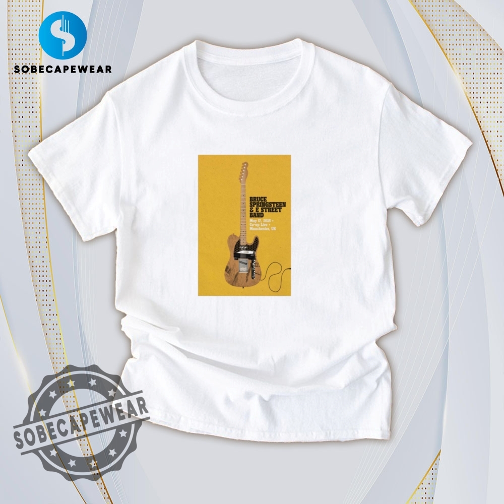 16 Trending T-Shirt Styles Everyone's Wearing in 2025 15 Manchester Uk May 17 2025 Guitar Bruce Springsteen Vintage Retro Shirt Sweatshirt Sweater Hoodie