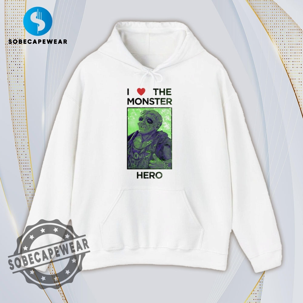 I Love The Monster Hero Vintage Retro Shirt Sweatshirt Sweater Sweater Hoodie 4 I love the monster hero Vintage Retro Shirt Sweatshirt Sweater Sweater Hoodie