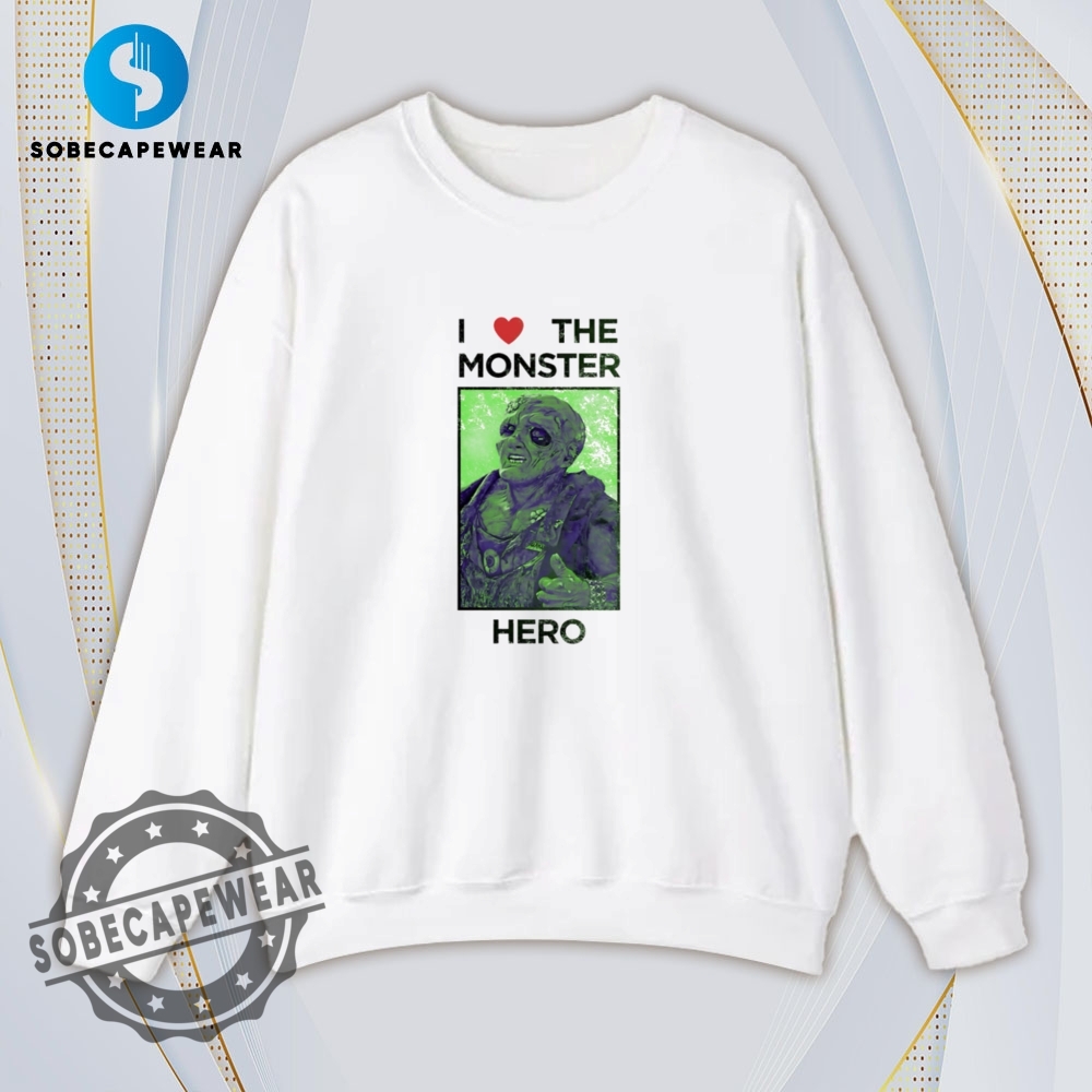 I Love The Monster Hero Vintage Retro Shirt Sweatshirt Sweater Sweater Hoodie 5 I love the monster hero Vintage Retro Shirt Sweatshirt Sweater Sweater Hoodie