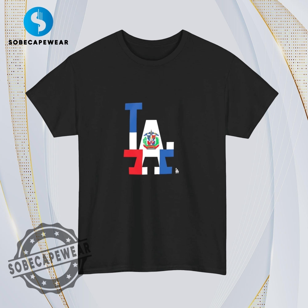 Dominican Republic Flag Logo Los Angeles Dodgers Vintage Retro Shirt Sweatshirt Sweater Hoodie 4 Dominican Republic flag logo Los Angeles Dodgers Vintage Retro Shirt Sweatshirt Sweater Hoodie