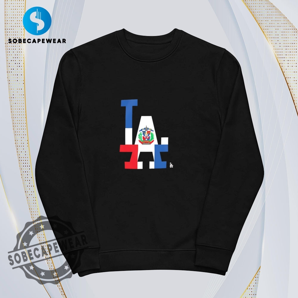 Dominican Republic Flag Logo Los Angeles Dodgers Vintage Retro Shirt Sweatshirt Sweater Hoodie 5 Dominican Republic flag logo Los Angeles Dodgers Vintage Retro Shirt Sweatshirt Sweater Hoodie