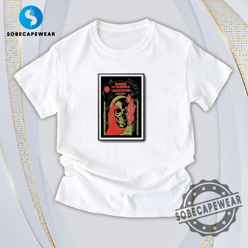 Fashion Meets Comfort: Versatile T-Shirts You’ll Love 24 2025 Coheed And Cambria Poster For Huntsville Al Vintage Retro Shirt Sweatshirt Sweater Hoodie