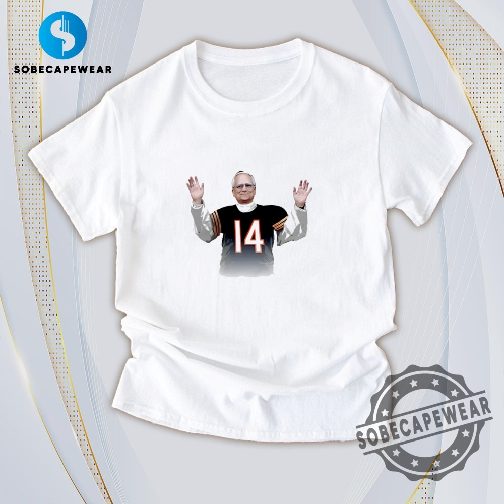 Fashion Meets Comfort: Versatile T-Shirts You’ll Love 28 Pope Leo Xiv Chicago Bears Vintage Retro Shirt Sweatshirt Sweater Hoodie