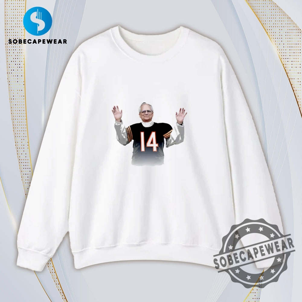 Pope Leo Xiv Chicago Bears Vintage Retro Shirt Sweatshirt Sweater Hoodie 5 POPE Leo XIV Chicago Bears Vintage Retro Shirt Sweatshirt Sweater Hoodie