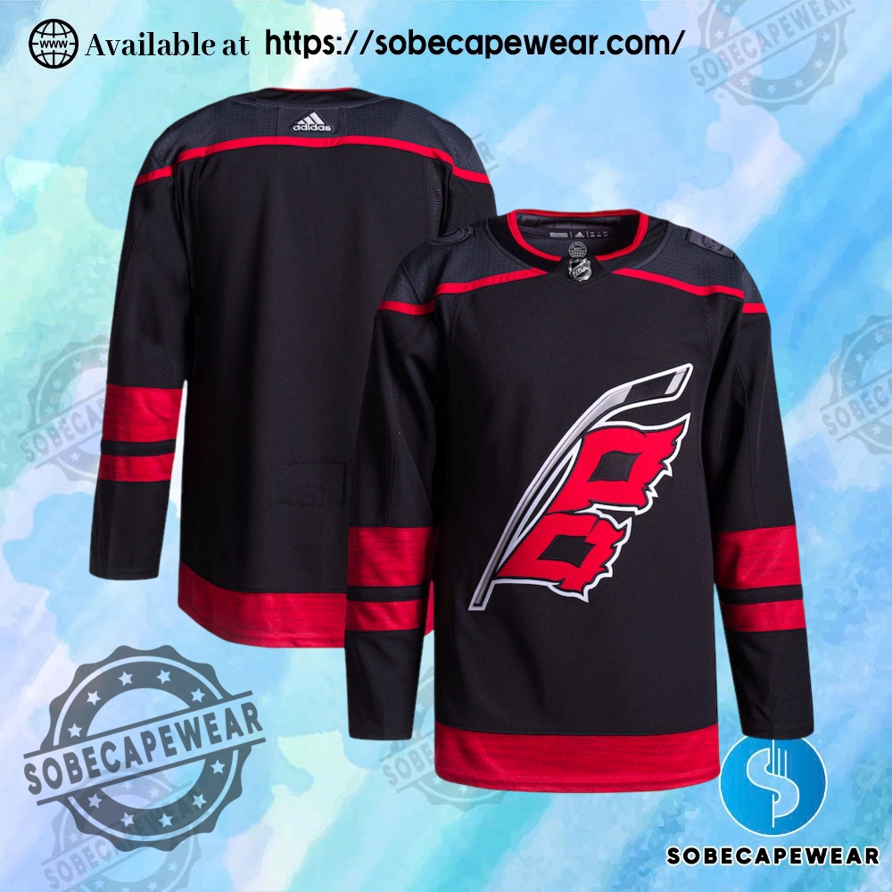 Top Trendy and Stylish Jerseys You Need to See Today 10 Carolina Hurricanes Adidas Home Primegreen Authentic Black Jersey