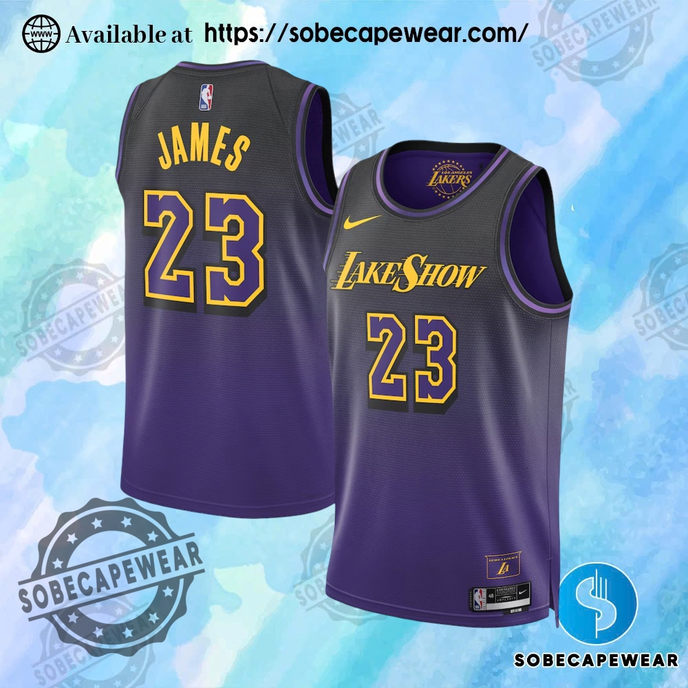 Top Trendy and Stylish Jerseys You Need to See Today 12 Lebron James Los Angeles Lakers Nike Unisex 202425 Swingman Player Purple Jersey