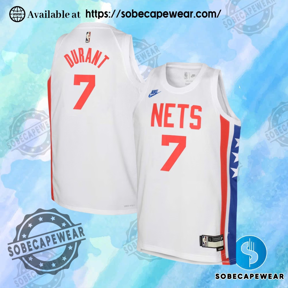 Top Trendy and Stylish Jerseys You Need to See Today 16 Kevin Durant Brooklyn Nets Nike Youth 202223 Swingman White Jersey