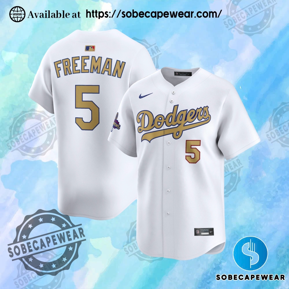 Top Trendy and Stylish Jerseys You Need to See Today 22 Freddie Freeman Los Angeles Dodgers Nike 2025 Gold Collection Limited White Jersey
