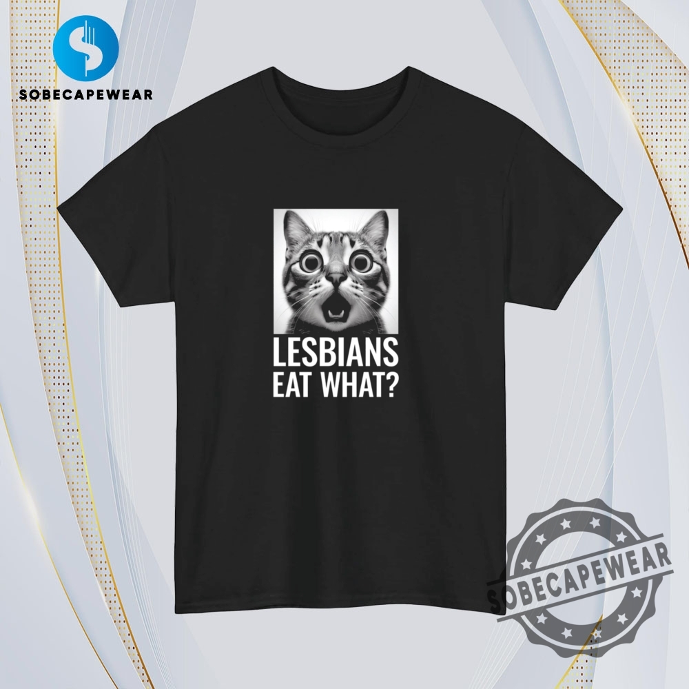 Cat With The Text Lesbians Eat What Vintage Retro Shirt Sweatshirt Sweater Hoodie 4 Cat with the text Lesbians Eat What Vintage Retro Shirt Sweatshirt Sweater Hoodie