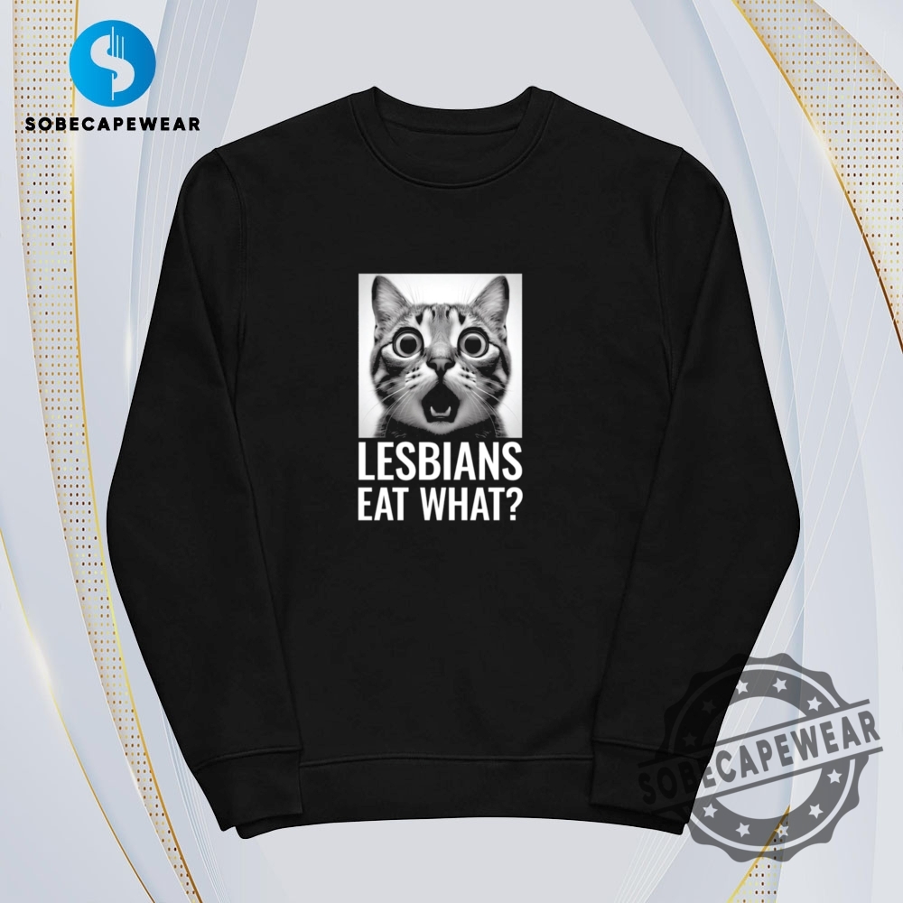 Cat With The Text Lesbians Eat What Vintage Retro Shirt Sweatshirt Sweater Hoodie 5 Cat with the text Lesbians Eat What Vintage Retro Shirt Sweatshirt Sweater Hoodie