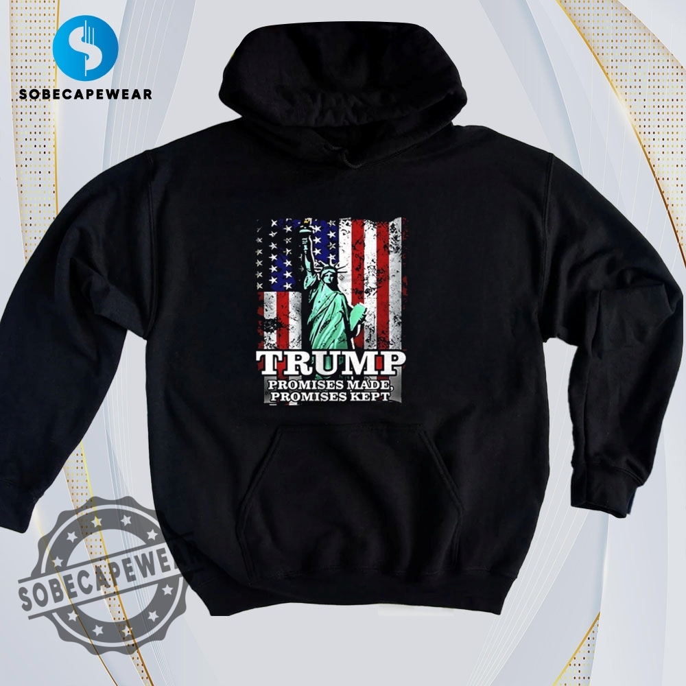 Minimalist T-Shirts That Are Secretly Fashion-Forward 10 Trump Promise Made Promises Kept Vintage Retro Shirt Sweatshirt Sweater Hoodie
