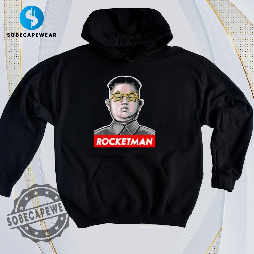 Minimalist T-Shirts That Are Secretly Fashion-Forward 12 Rocket Man Kim Jong Un Vintage Retro Shirt Sweatshirt Sweater Hoodie