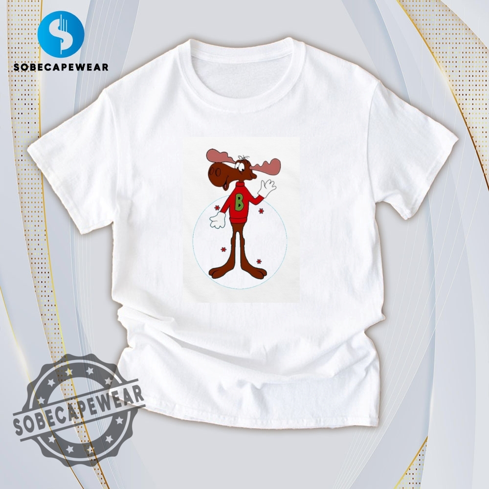 Minimalist T-Shirts That Are Secretly Fashion-Forward 23 Bullwinkle Stanley Desantis Vintage Retro Shirt Sweatshirt Sweater Hoodie