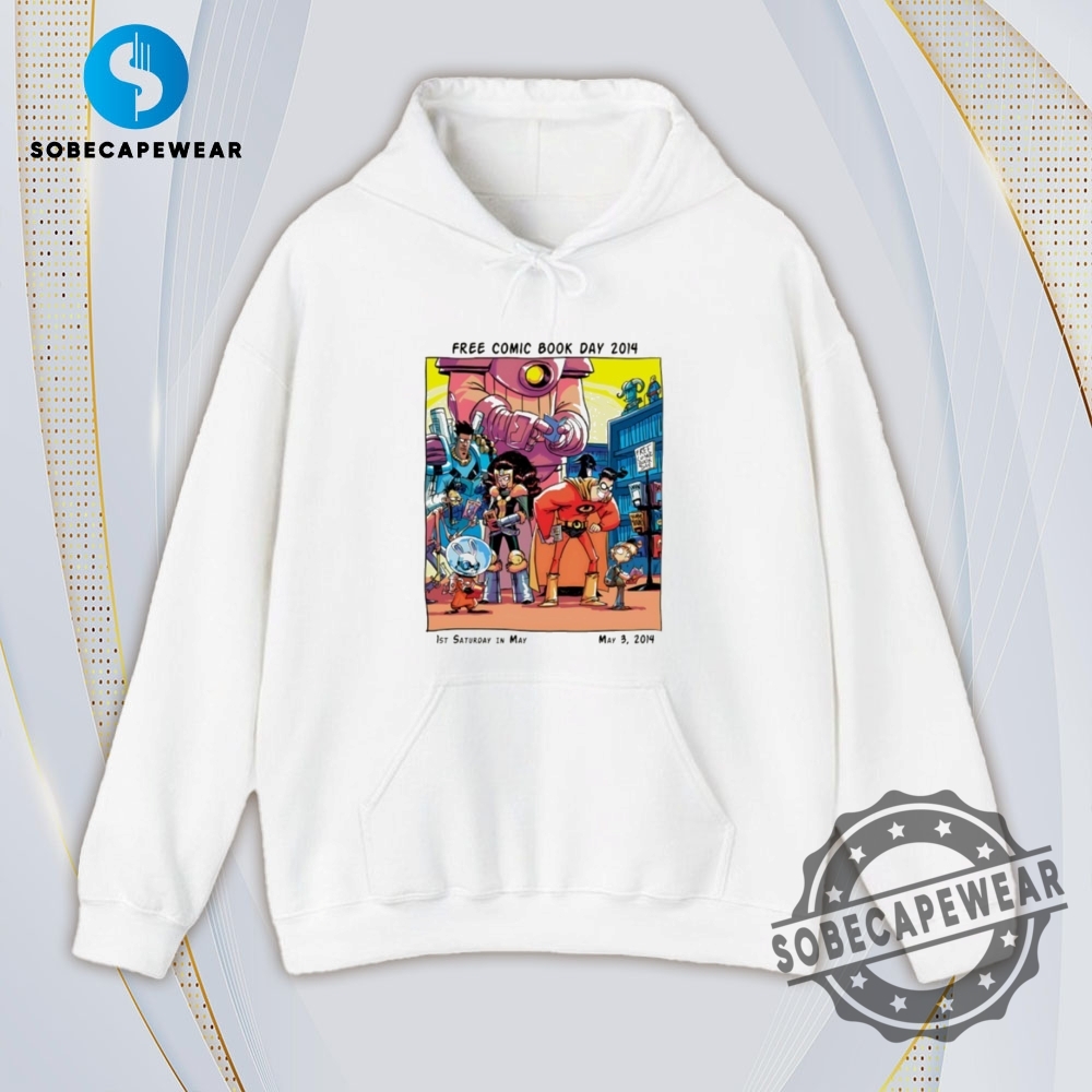 Free Comic Book Day 2014 Vintage Retro Shirt Sweatshirt Sweater Hoodie 4 Free comic book day 2014 Vintage Retro Shirt Sweatshirt Sweater Hoodie