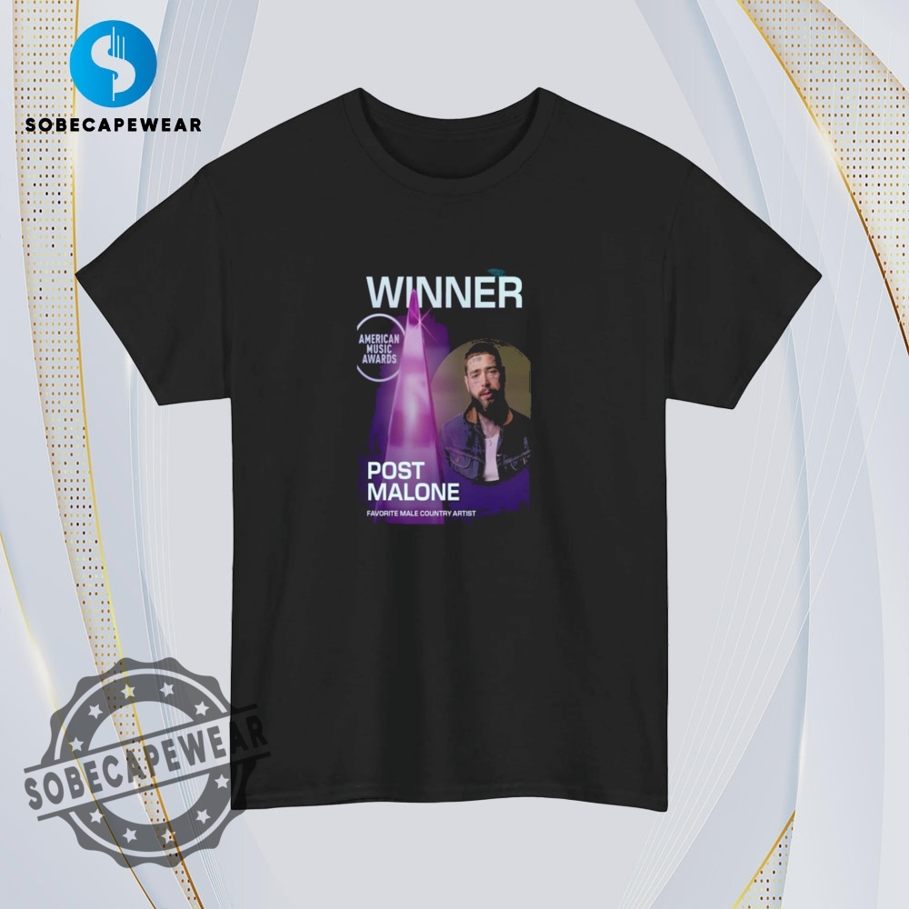 Post Malone Favorite Male Country Artist Winner Amas 2025 Vintage Retro Shirt Sweatshirt Sweater Hoodie 4 Post Malone Favorite Male Country Artist Winner AMAs 2025 Vintage Retro Shirt Sweatshirt Sweater Hoodie