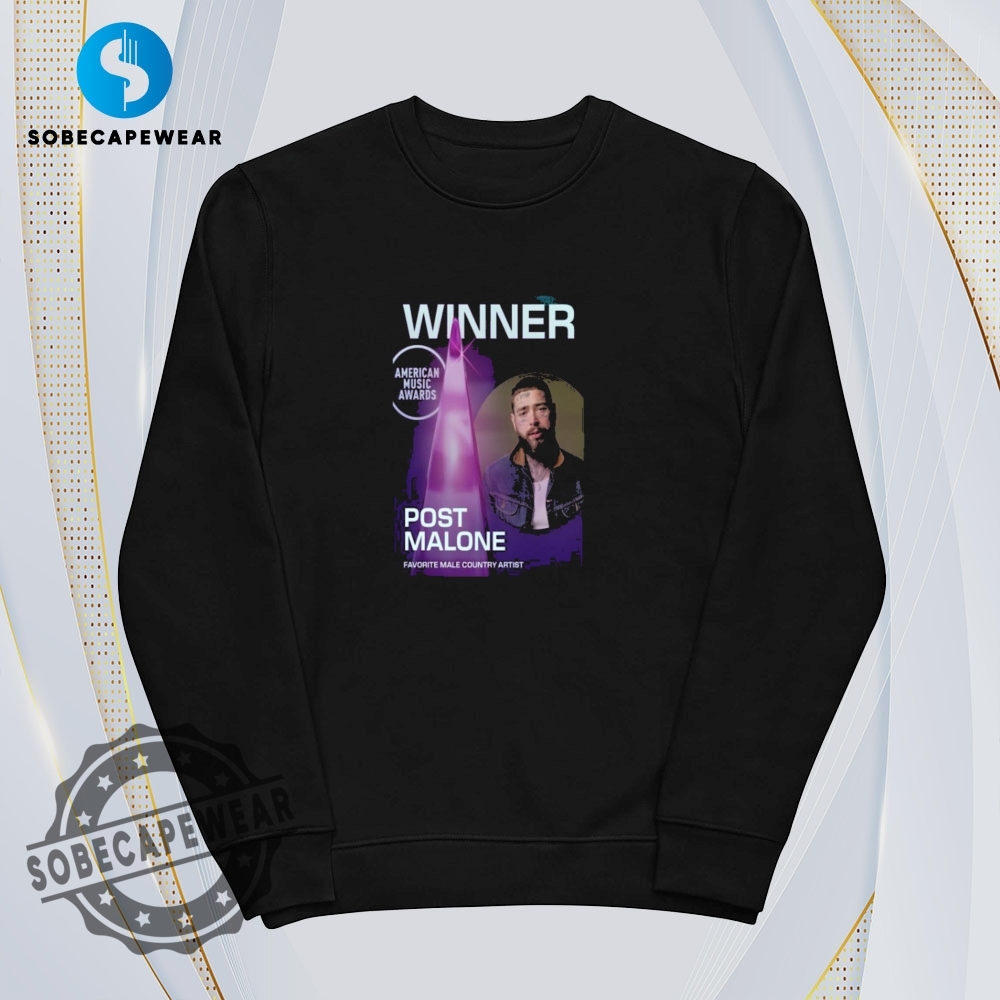 Post Malone Favorite Male Country Artist Winner Amas 2025 Vintage Retro Shirt Sweatshirt Sweater Hoodie 5 Post Malone Favorite Male Country Artist Winner AMAs 2025 Vintage Retro Shirt Sweatshirt Sweater Hoodie