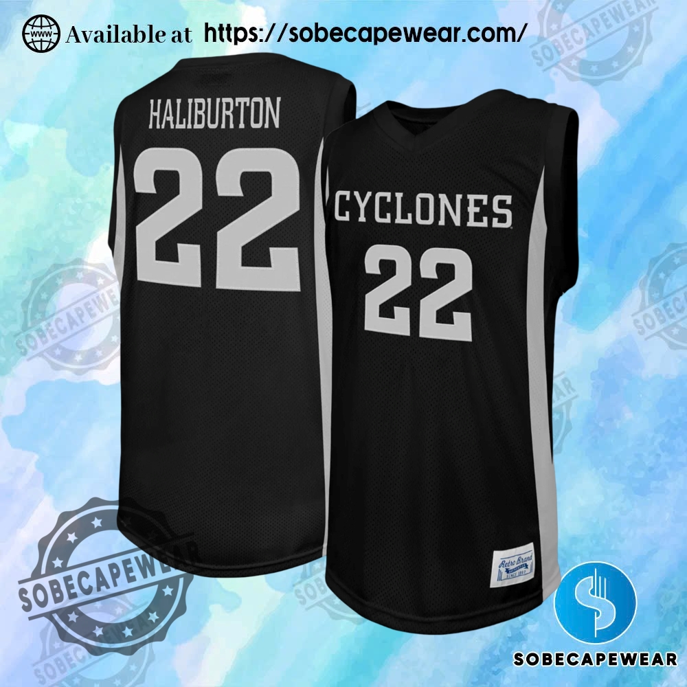 12 Fire Jersey Looks to Try This Season 9 Retro Brand Mens Iowa State Cyclones Tyrese Haliburton No22 Black Replica Basketball Jersey