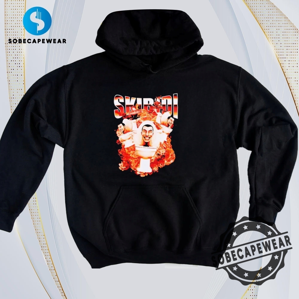 Skibidi Toilet Explosion Vintage Retro Shirt Sweatshirt Sweater Hoodie sobecapewear 1