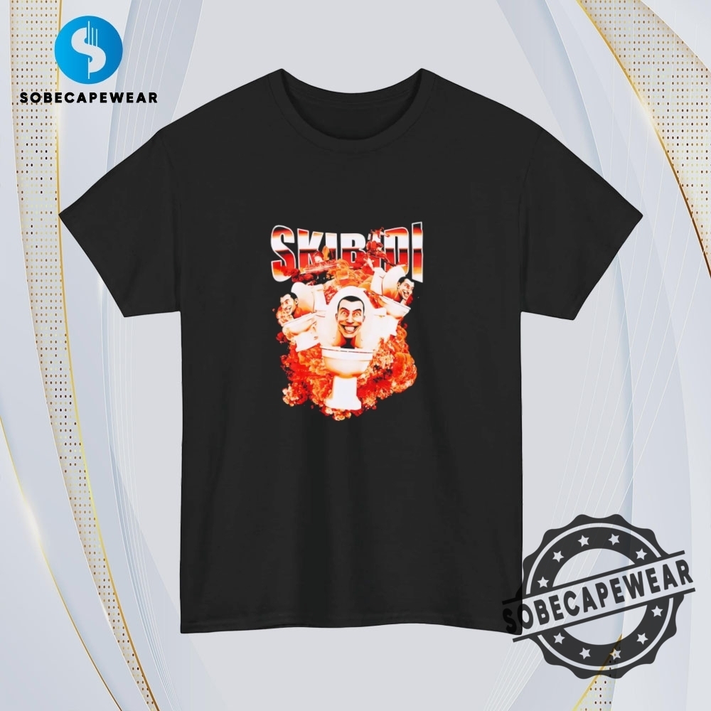 Skibidi Toilet Explosion Vintage Retro Shirt Sweatshirt Sweater Hoodie 4 Skibidi Toilet Explosion Vintage Retro Shirt Sweatshirt Sweater Hoodie