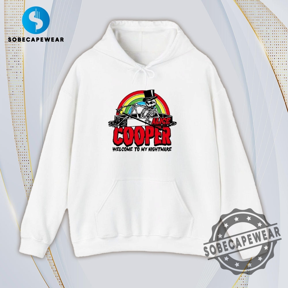 Skeleton Rainbow Welcome To My Nightmare Vintage Retro Shirt Sweatshirt Sweater Hoodie 4 Skeleton rainbow welcome to my nightmare Vintage Retro Shirt Sweatshirt Sweater Hoodie