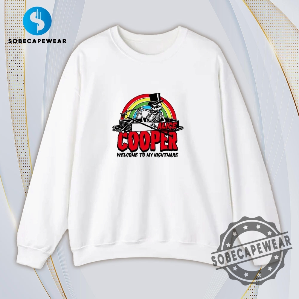 Skeleton Rainbow Welcome To My Nightmare Vintage Retro Shirt Sweatshirt Sweater Hoodie 5 Skeleton rainbow welcome to my nightmare Vintage Retro Shirt Sweatshirt Sweater Hoodie