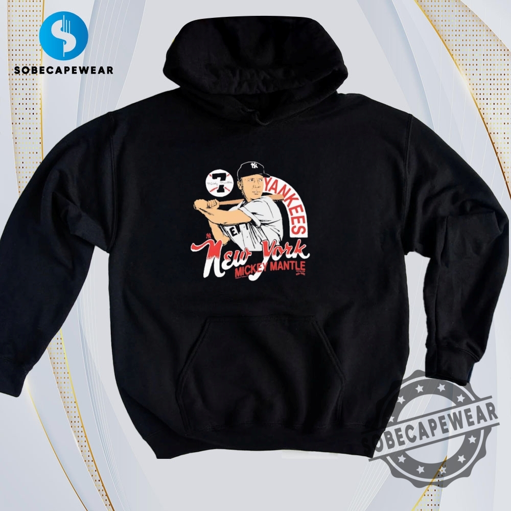 25 Stylish T-Shirts for Every Occasion 15 Mickey Mantle Best Player New York Yankees Vintage Retro Shirt Sweatshirt Sweater Hoodie