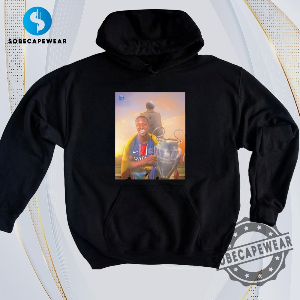 25 Stylish T-Shirts for Every Occasion 18 Willian Pacho 2025 Champions League Trophy Vintage Retro Shirt Sweatshirt Sweater Hoodie