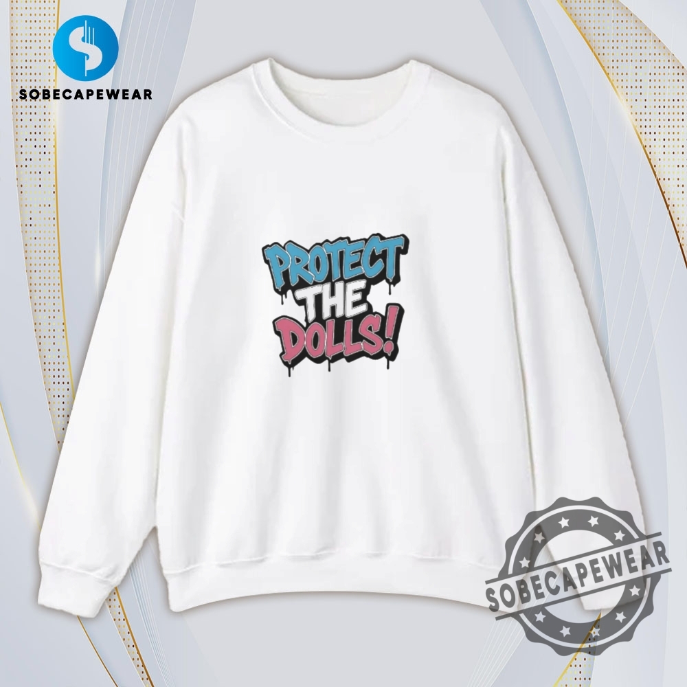 Protect The Dolls With Blue And Pink Text Vintage Retro Shirt Sweatshirt Sweater Hoodie 5 Protect the Dolls with blue and pink text Vintage Retro Shirt Sweatshirt Sweater Hoodie