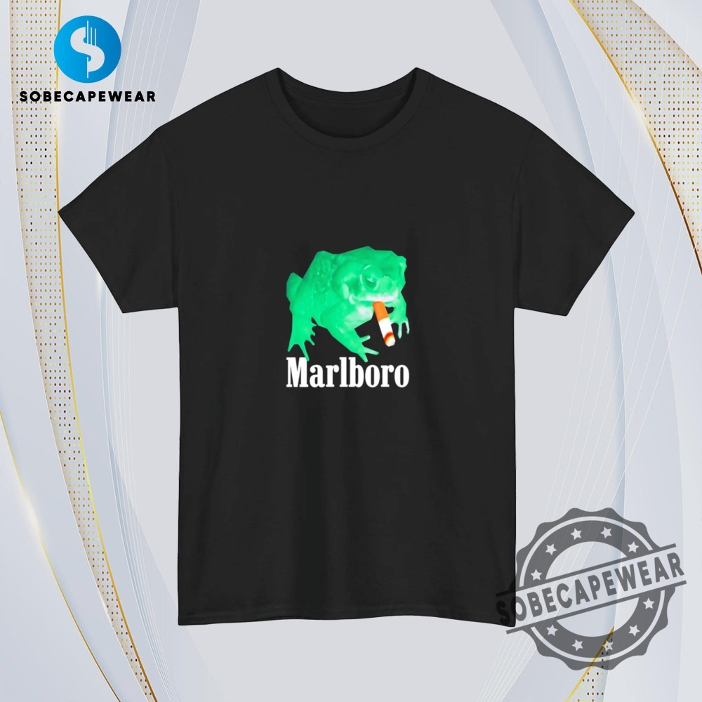 Marlboro Frog Smoking Vintage Retro Shirt Sweatshirt Sweater Hoodie 4 Marlboro Frog smoking Vintage Retro Shirt Sweatshirt Sweater Hoodie