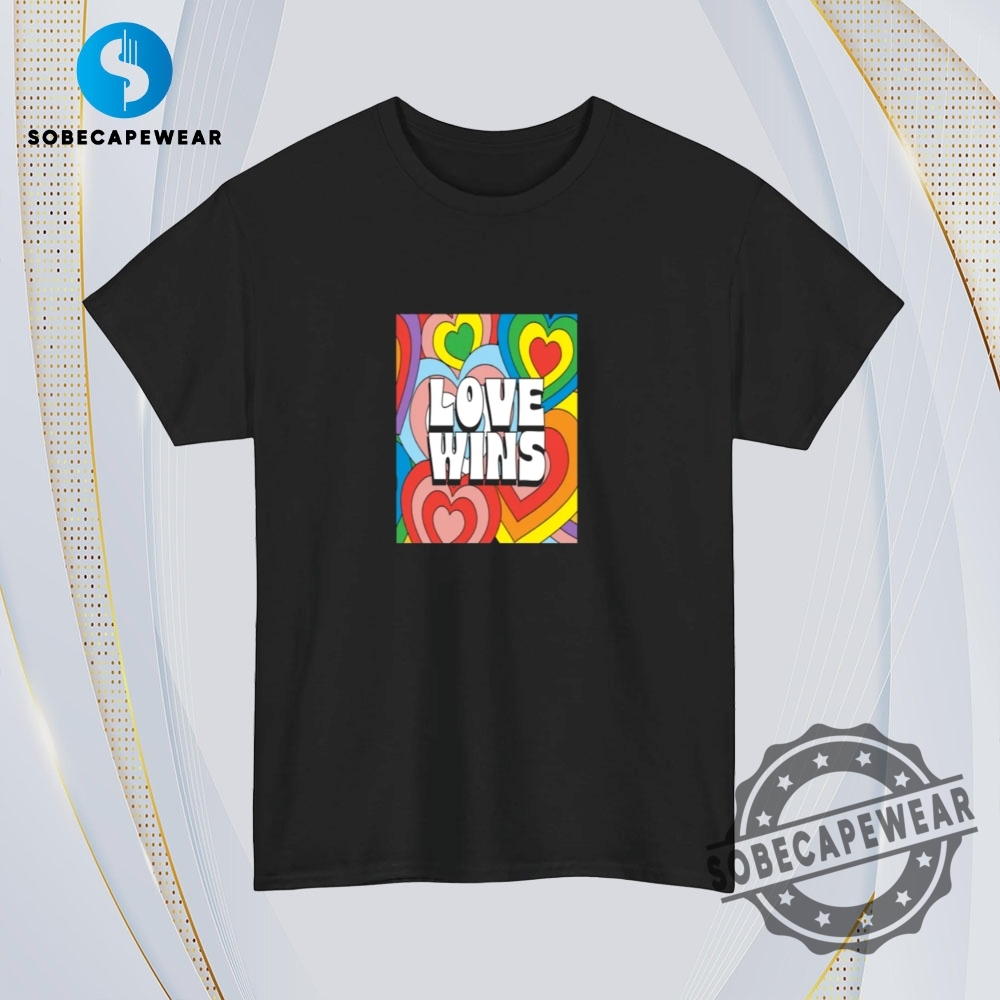 Love Wins Pride Month Concept With Rainbow Hearts Vintage Retro Shirt Sweatshirt Sweater Hoodie 4 Love Wins Pride Month concept with rainbow hearts Vintage Retro Shirt Sweatshirt Sweater Hoodie