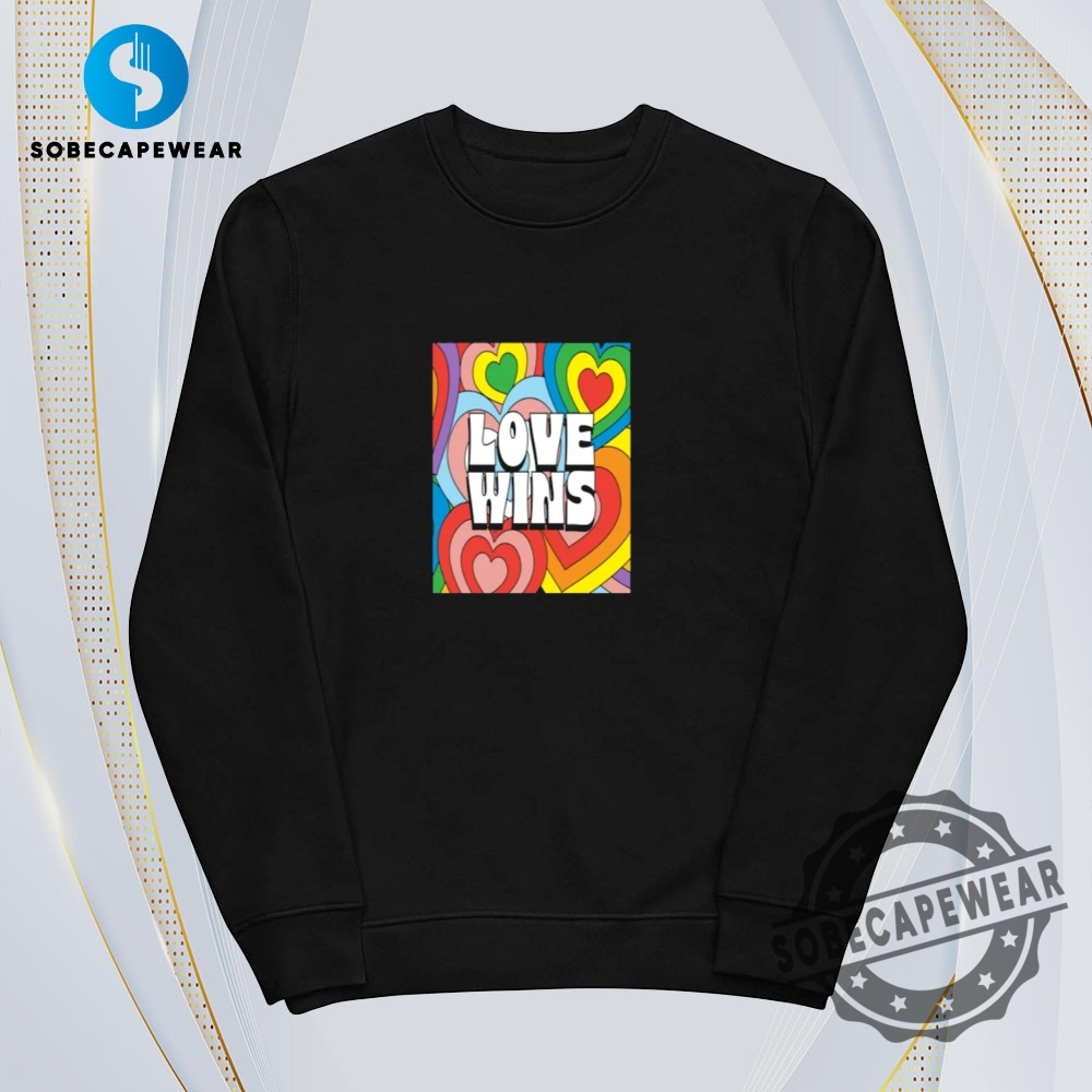 Love Wins Pride Month Concept With Rainbow Hearts Vintage Retro Shirt Sweatshirt Sweater Hoodie 5 Love Wins Pride Month concept with rainbow hearts Vintage Retro Shirt Sweatshirt Sweater Hoodie