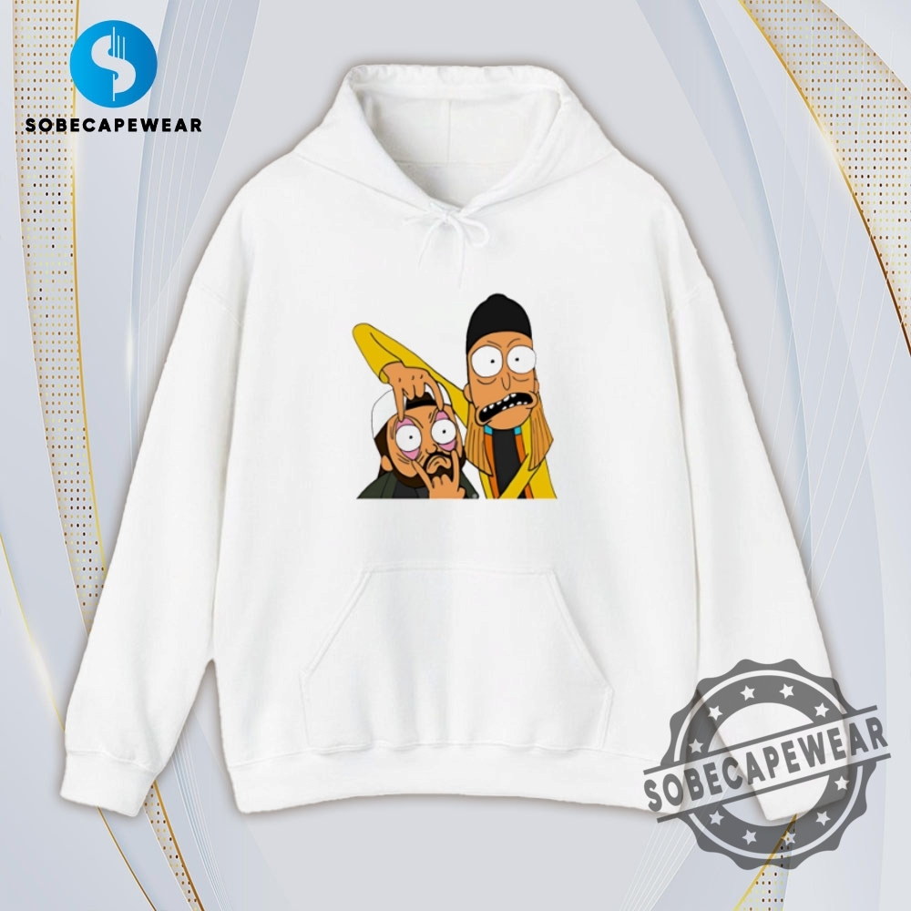 Jay And Silent Bob Rick And Morty Vintage Retro Shirt Sweatshirt Sweater Hoodie 4 Jay and Silent Bob Rick and Morty Vintage Retro Shirt Sweatshirt Sweater Hoodie