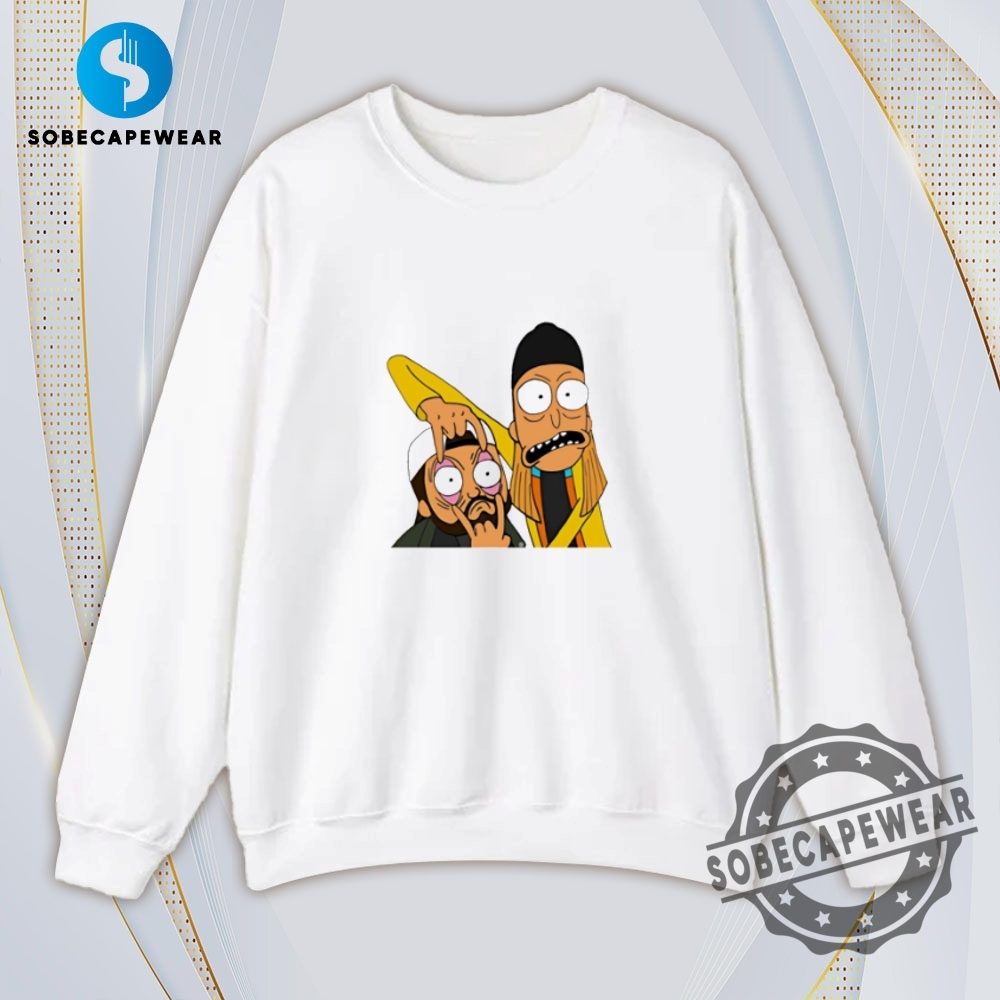 Jay And Silent Bob Rick And Morty Vintage Retro Shirt Sweatshirt Sweater Hoodie 5 Jay and Silent Bob Rick and Morty Vintage Retro Shirt Sweatshirt Sweater Hoodie