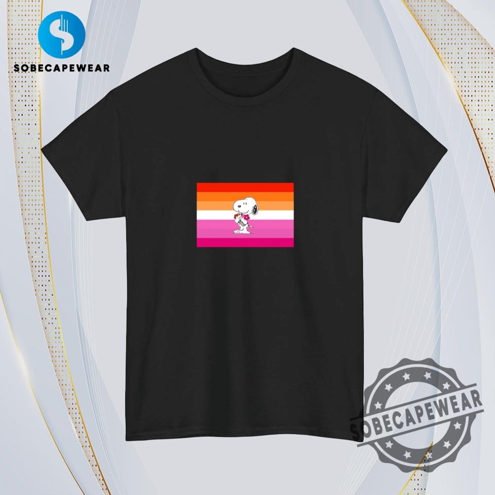 Snoopy Happy Pride Month Lesbian Flag Vintage Retro Shirt Sweatshirt Sweater Hoodie 4 Snoopy Happy Pride Month Lesbian flag Vintage Retro Shirt Sweatshirt Sweater Hoodie