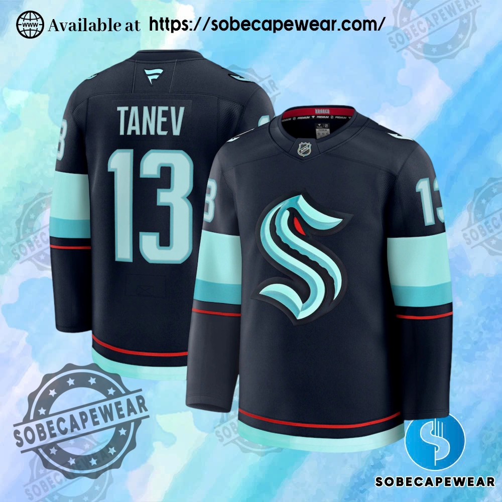 Mens Seattle Kraken Brandon Tanev Fanatics Deep Sea Blue Home Premium Jersey 2 Mens Seattle Kraken Brandon Tanev Fanatics Deep Sea Blue Home Premium Jersey sobecapewear 2