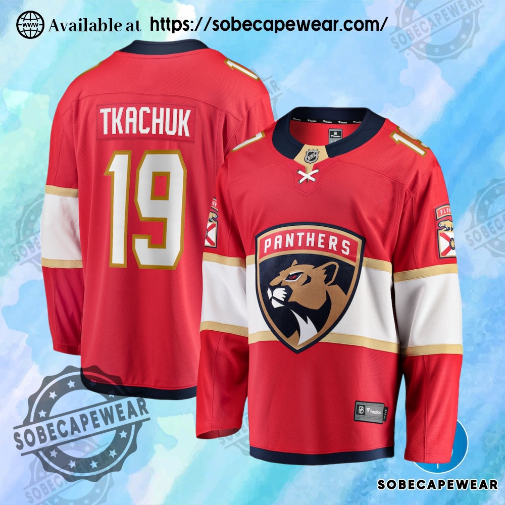 The Coolest Jerseys to Rock in Today 10 Mens Florida Panthers Matthew Tkachuk Fanatics Red Home Breakaway Player Jersey