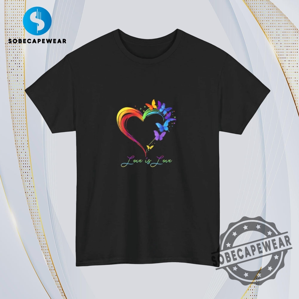 Butterfly Heart Rainbow Love Is Love Lgbt Gay Lesbian Pride Vintage Retro Shirt Sweatshirt Sweater Hoodie 4 Butterfly Heart Rainbow Love Is Love LGBT Gay Lesbian Pride Vintage Retro Shirt Sweatshirt Sweater Hoodie