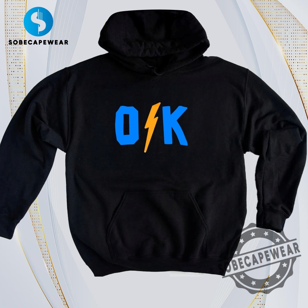 Trend-Approved T-Shirts You’ll See Everywhere 11 Ok Lightning Okc Thunder Vintage Retro Shirt Sweatshirt Sweater Hoodie