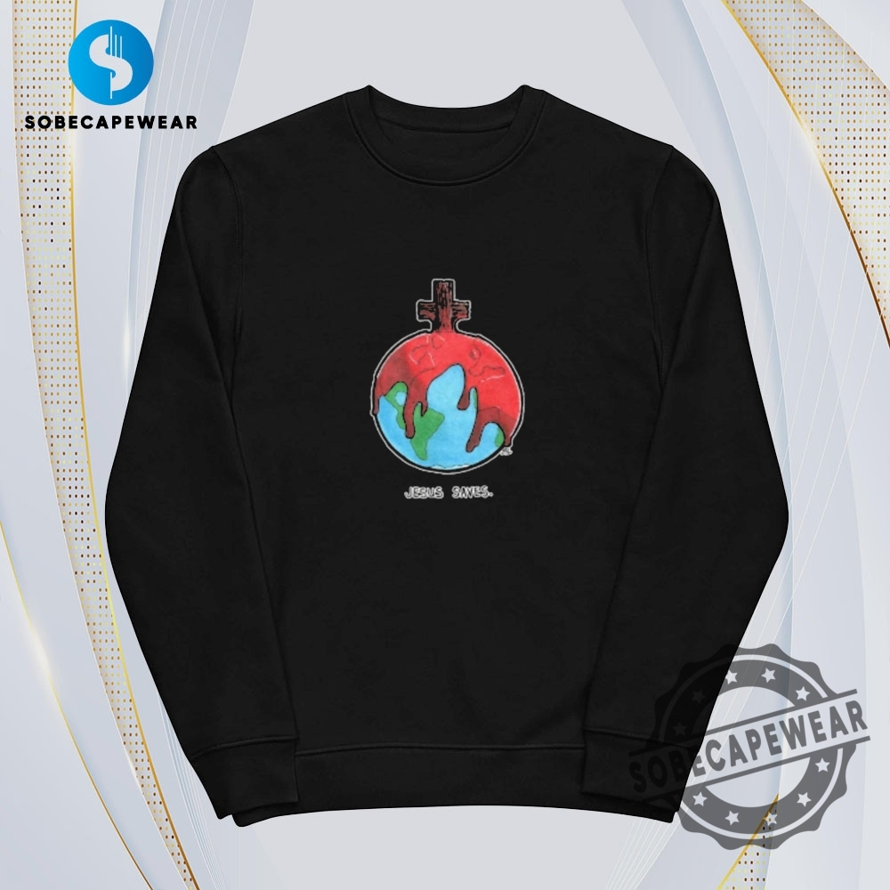 Jesus Saves With Earth Vintage Retro Shirt Sweatshirt Sweater Hoodie 5 Jesus Saves with earth Vintage Retro Shirt Sweatshirt Sweater Hoodie